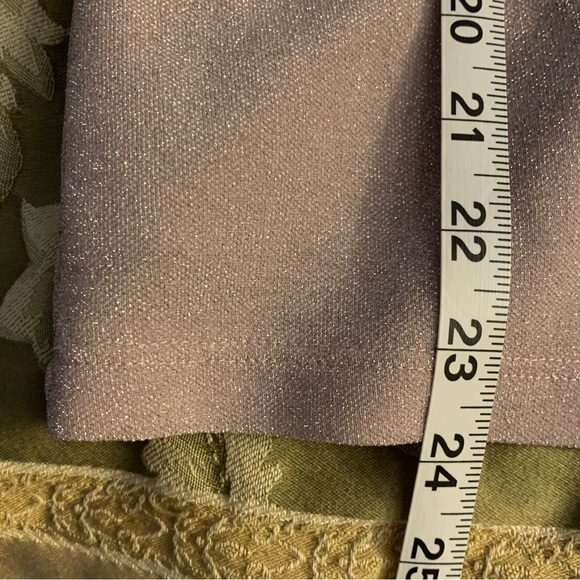 AGB-BYER. Pale Lilac/Silver Sparkling Top. Long sleeves. Silver buckle o… - Picture 10 of 10